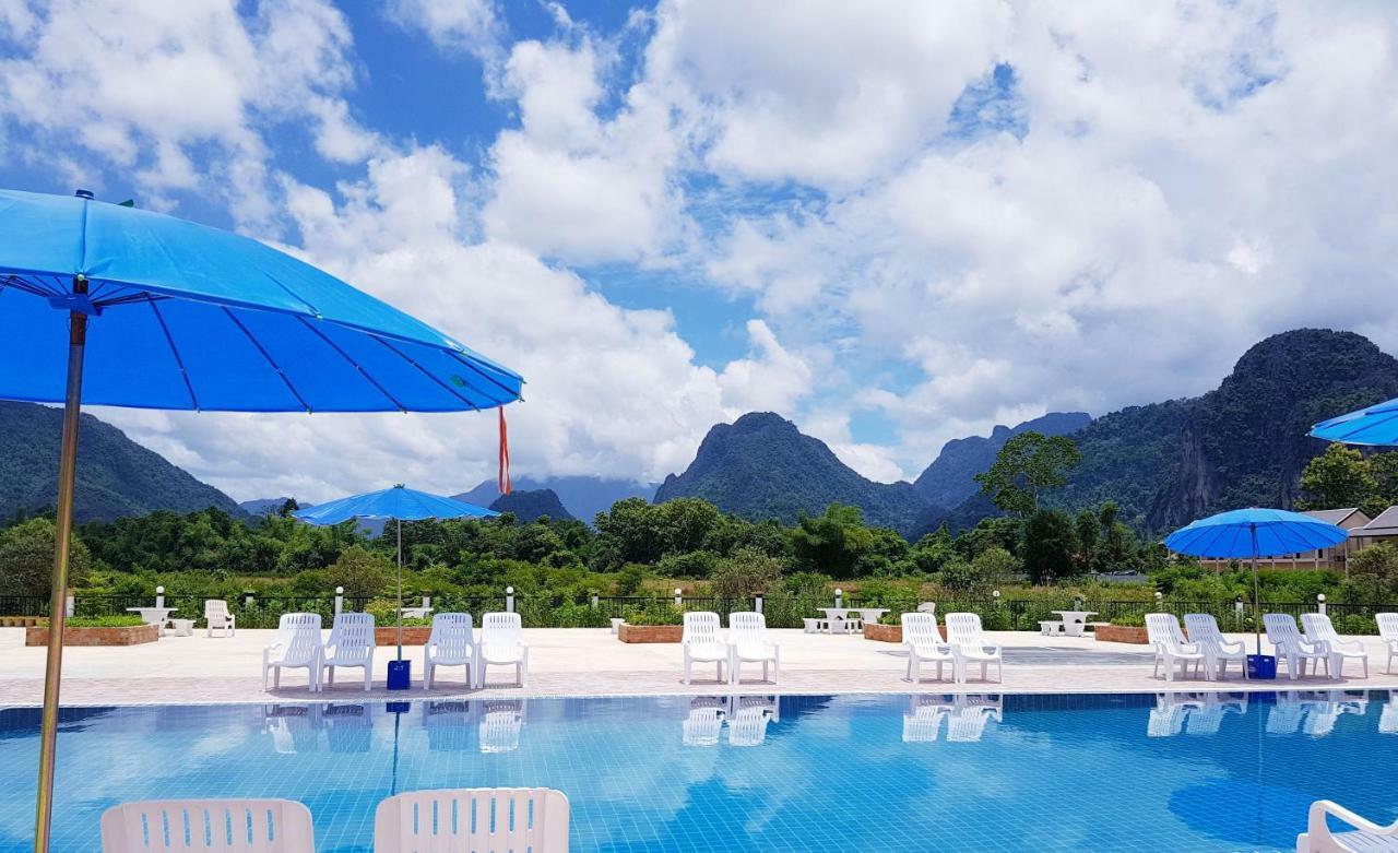 Simon Riverside Hotel Vang Vieng Exterior photo