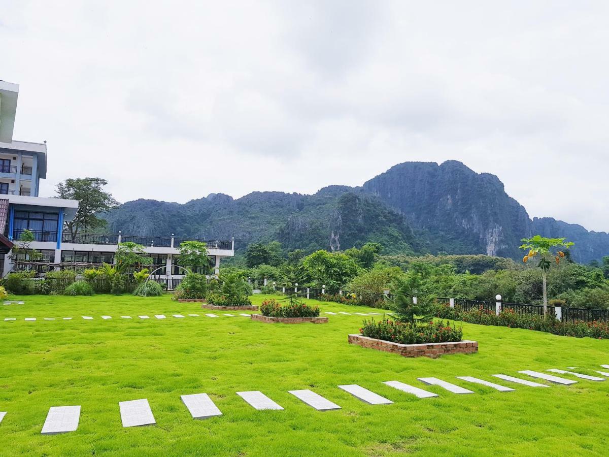 Simon Riverside Hotel Vang Vieng Exterior photo