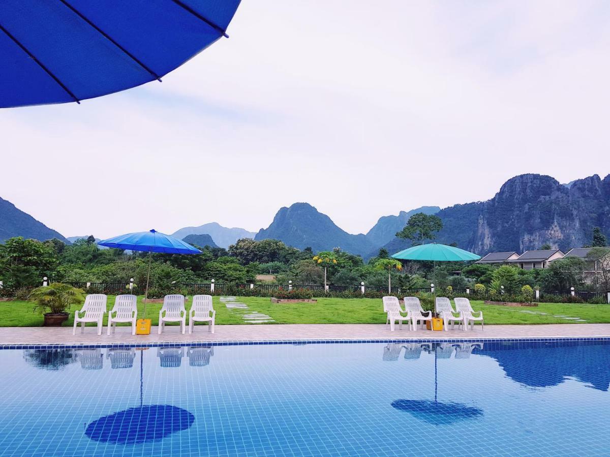 Simon Riverside Hotel Vang Vieng Exterior photo