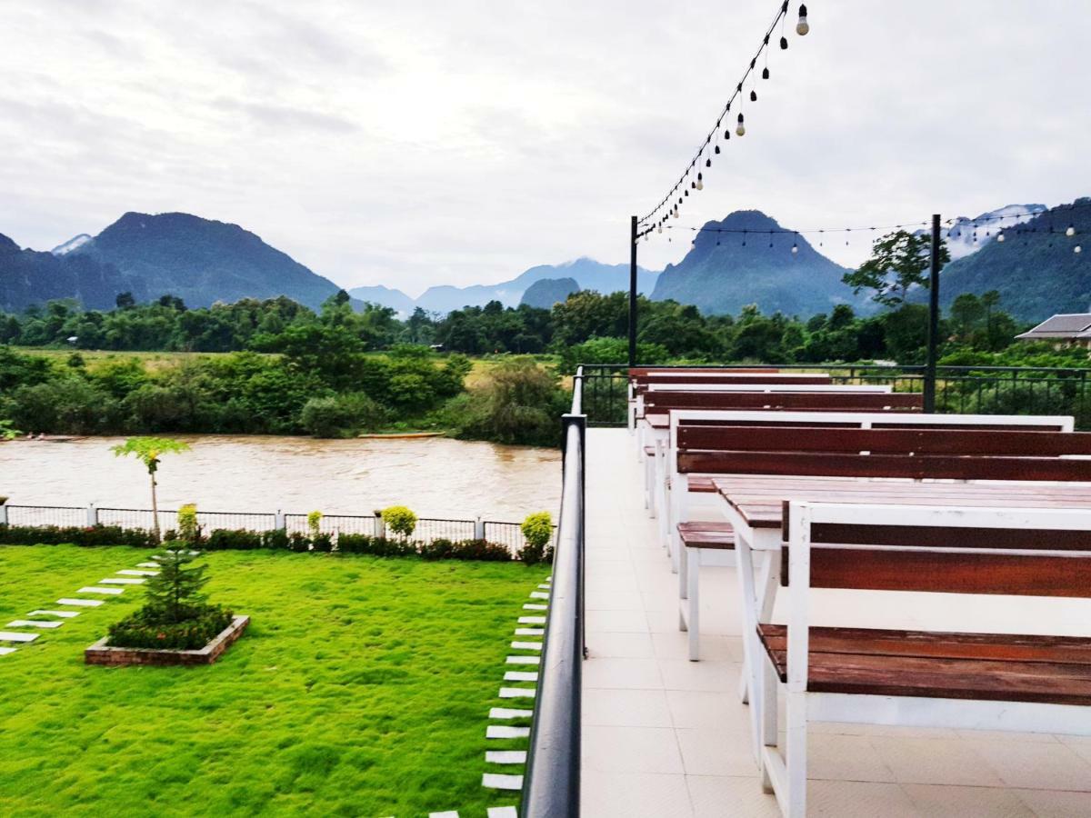 Simon Riverside Hotel Vang Vieng Exterior photo